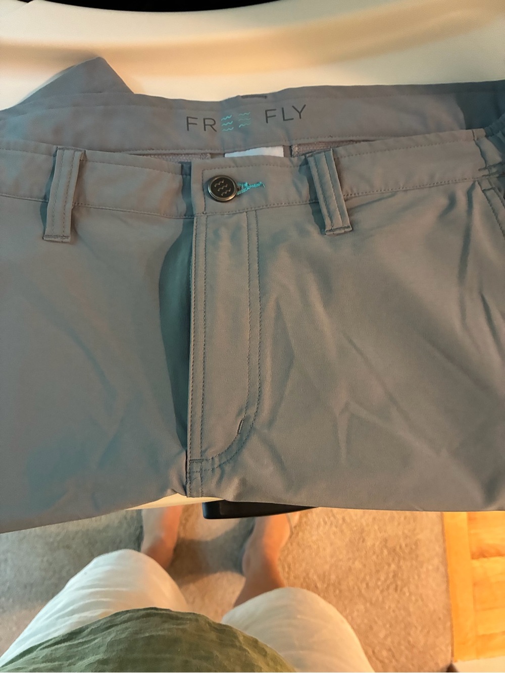 FreelyMen’s Lightweight Grey Performance Shorts